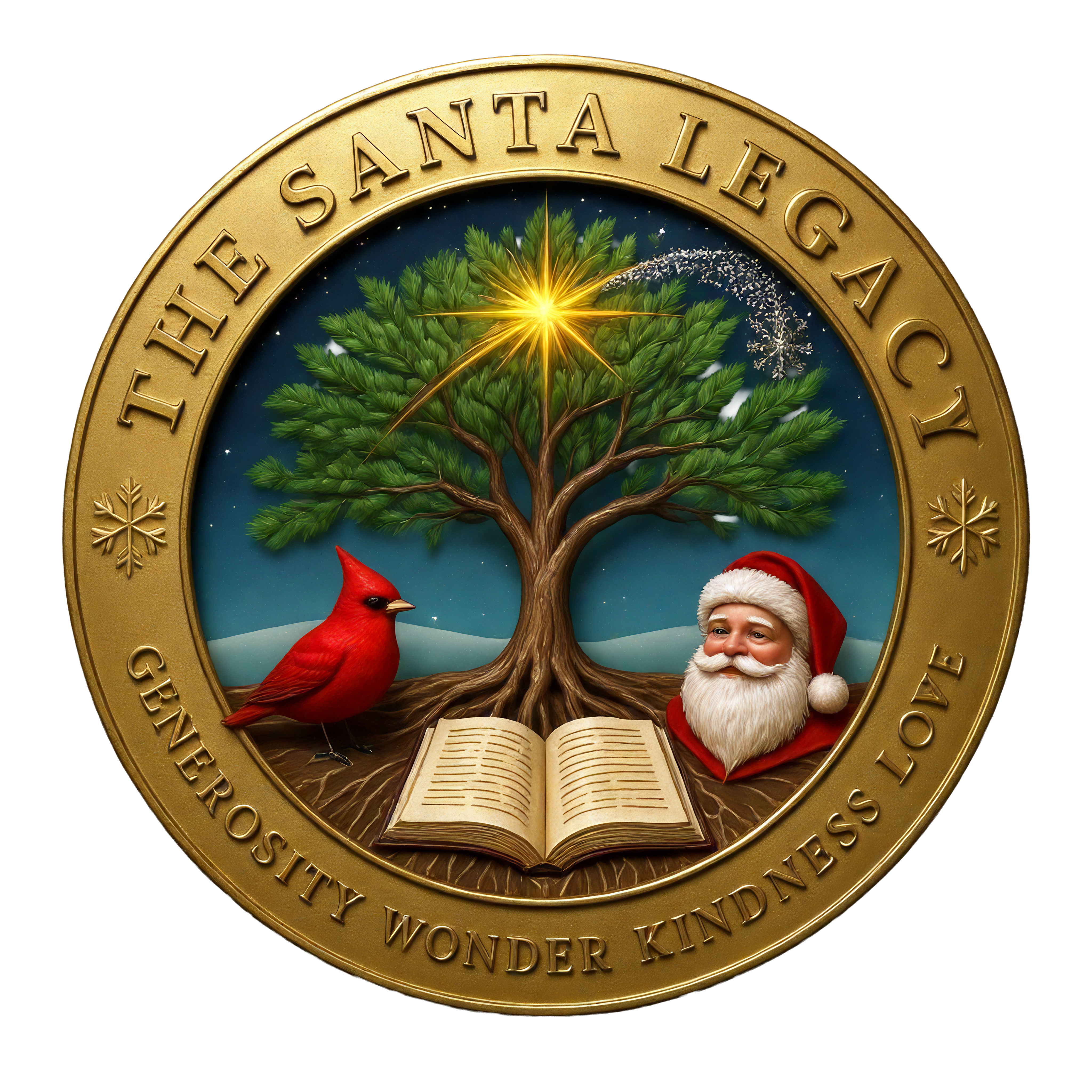The Santa Legacy: Generosity Wonder Kindness Love