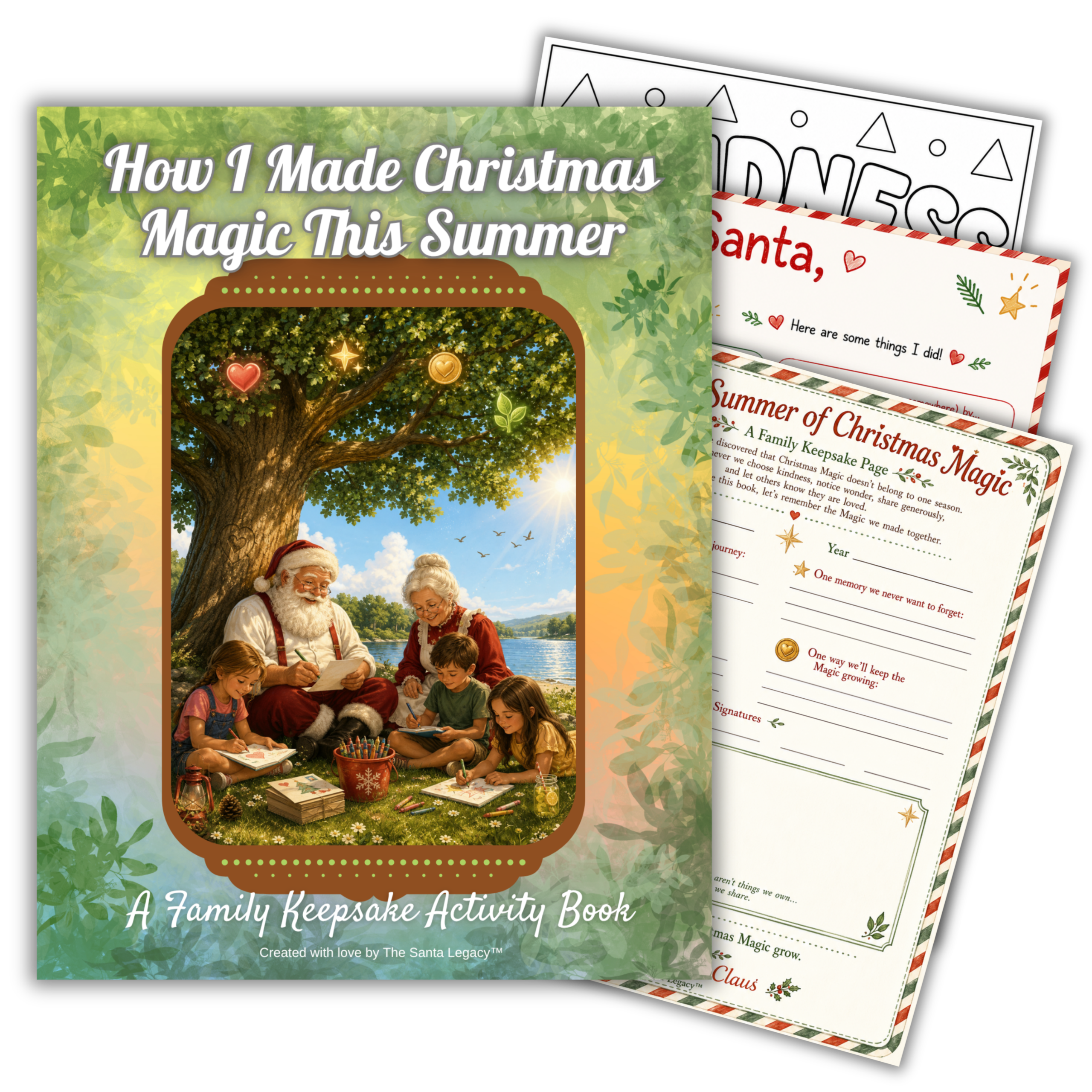 How I Made Christmas Magic This Summer